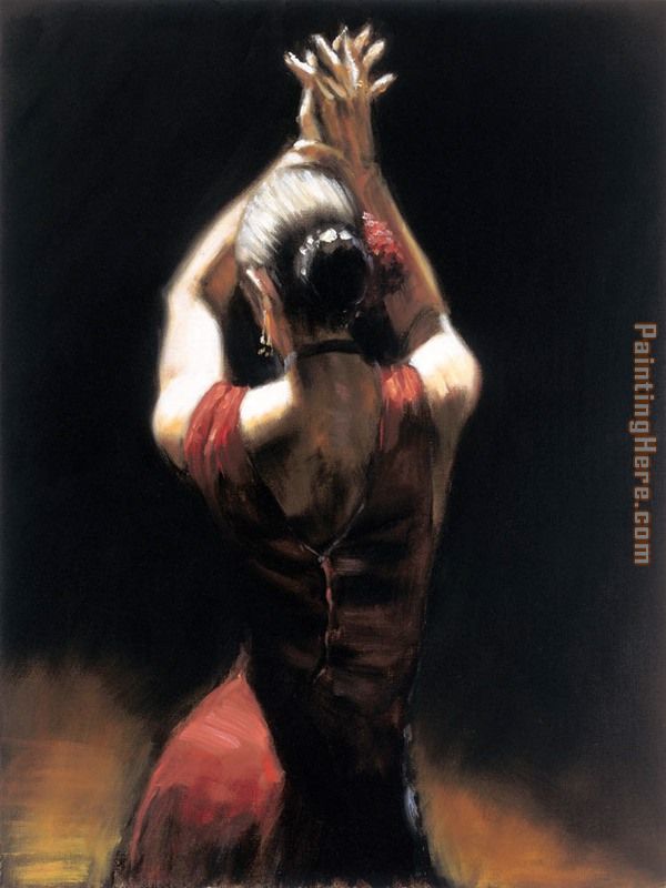 Flamenco Dancer painting - Flamenco Dancer Flamenco Dancer art painting